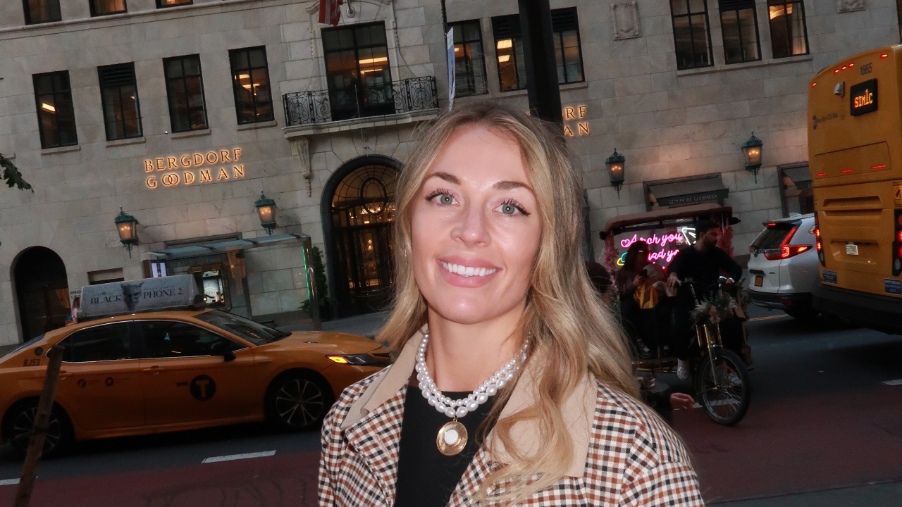 Brittany Arnason in New York City