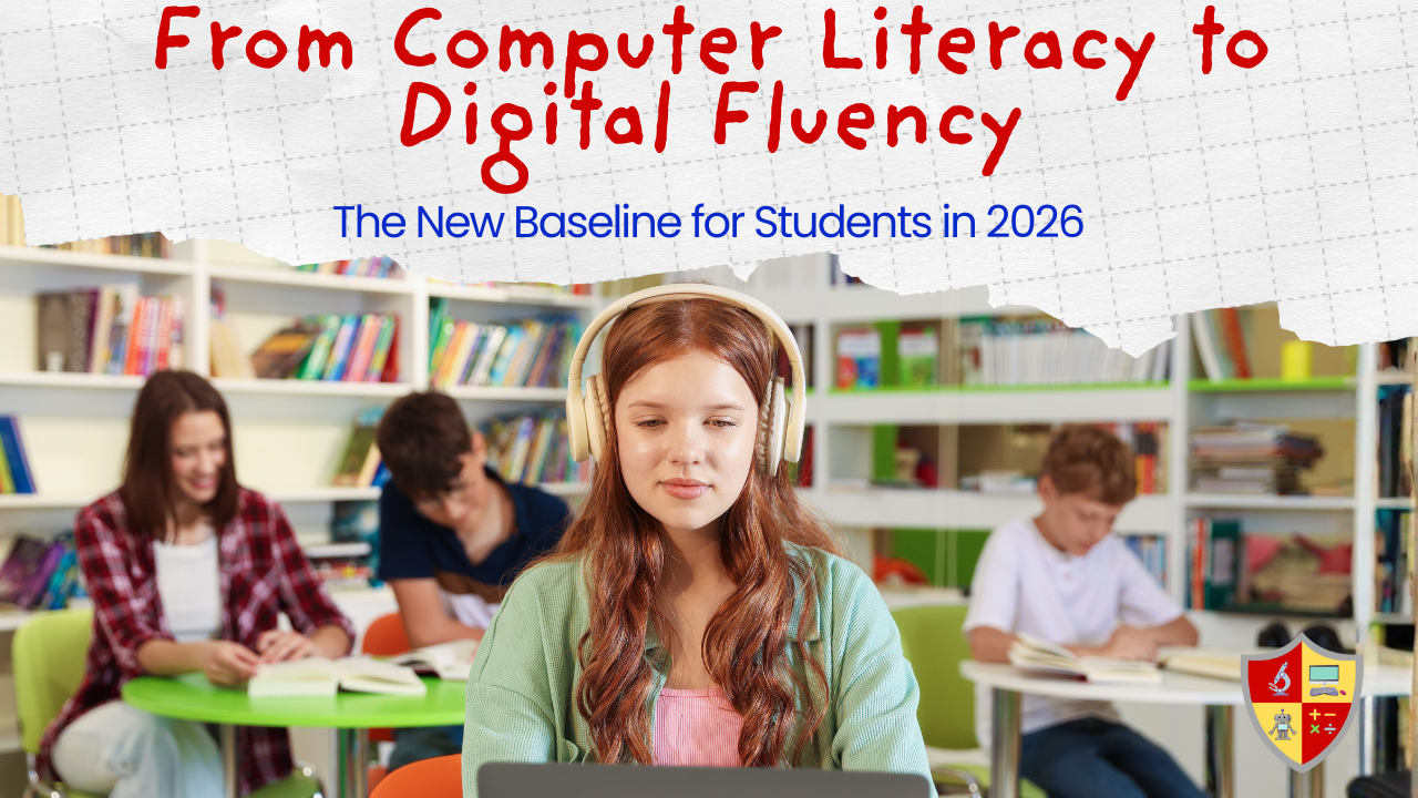 Excalibur Solutions Blog - From Computer Literacy to Digital Fluency: The New Baseline for Students in 2026