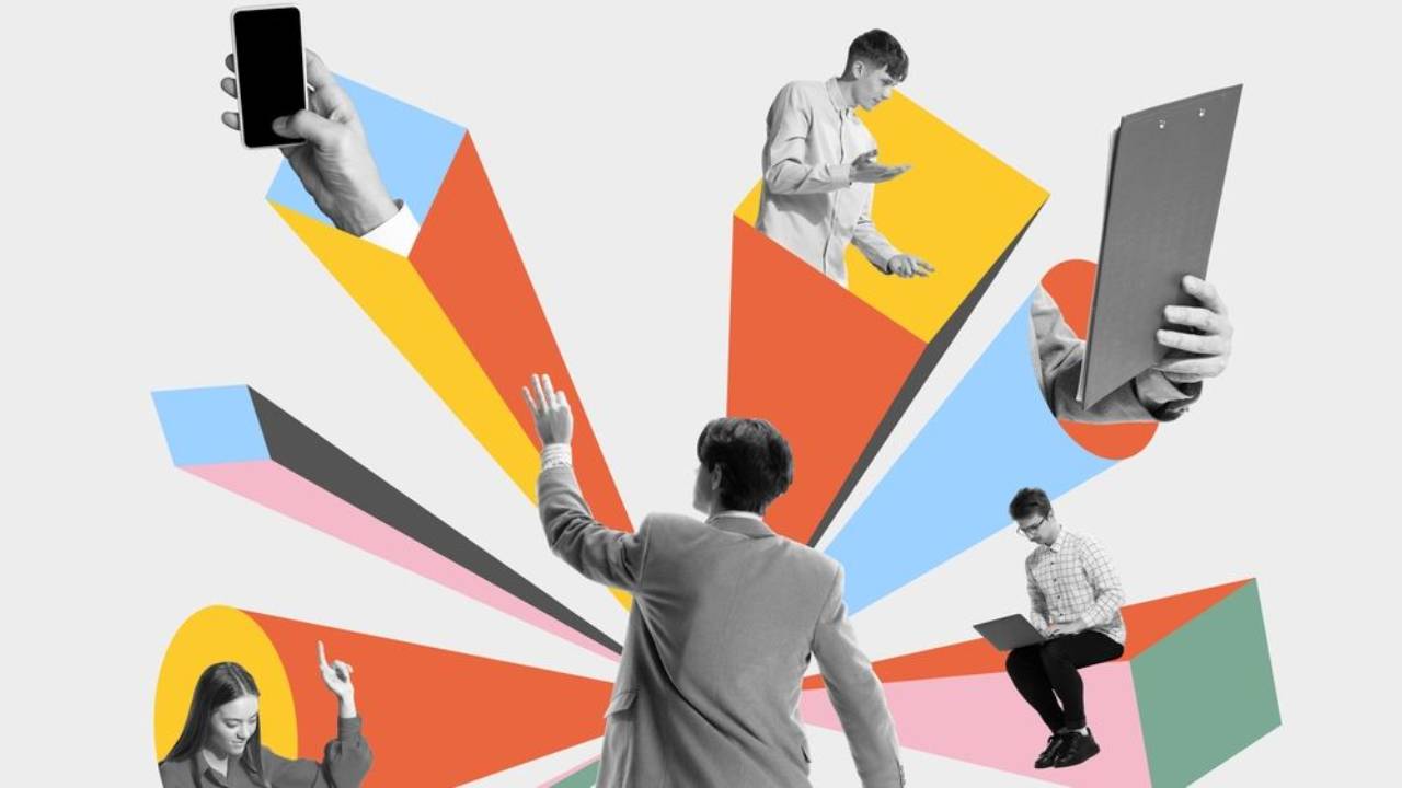 Manager coordinating different aspects of management.