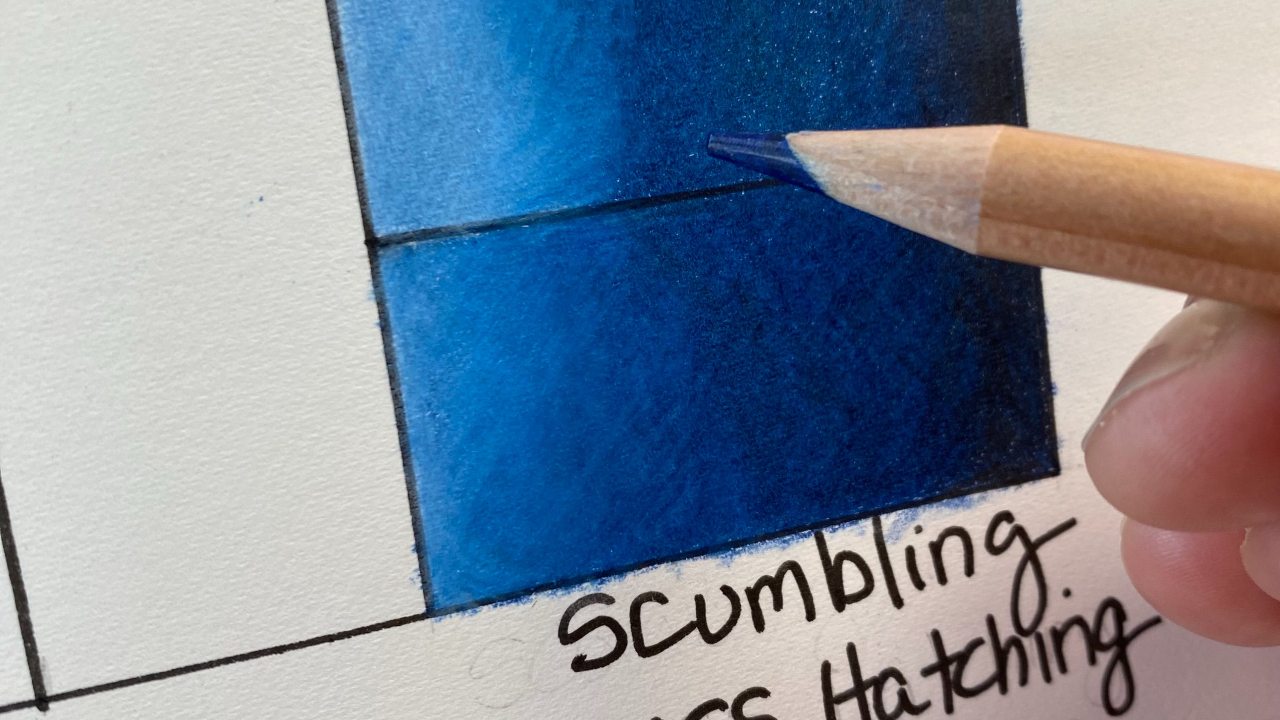 Colored Pencil Blending Tips