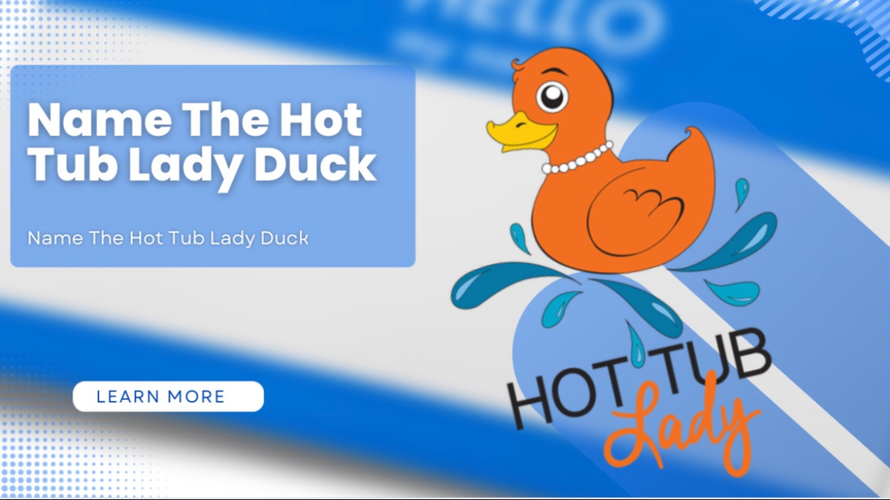 Name The Hot Tub Lady Duck