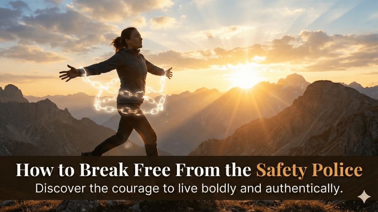 How to Break Free From the Safety Police | Dr. Aziz Gazipura | confidence and social anxiety