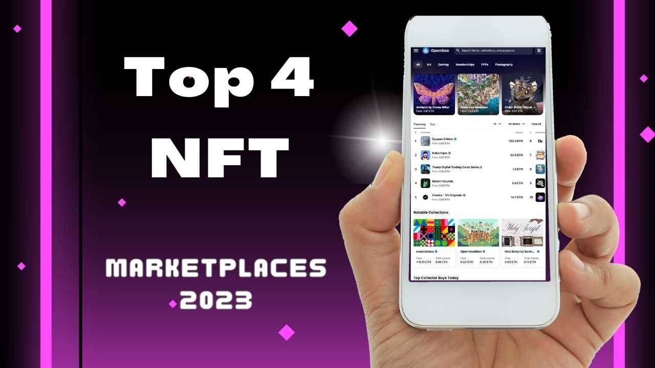 Top 4 NFT Marketplaces 2023