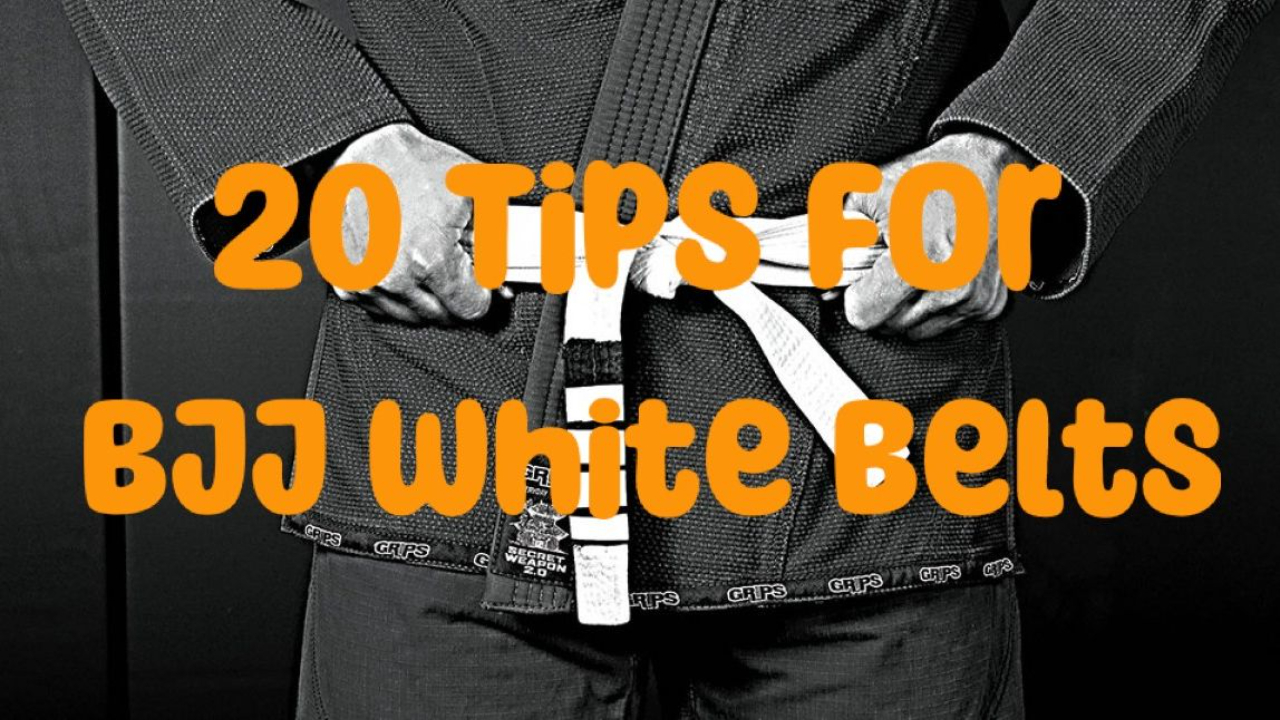 20 tips for white belts