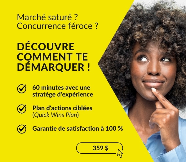 une entrepreneure qui a besoin d'aide avec son marketing