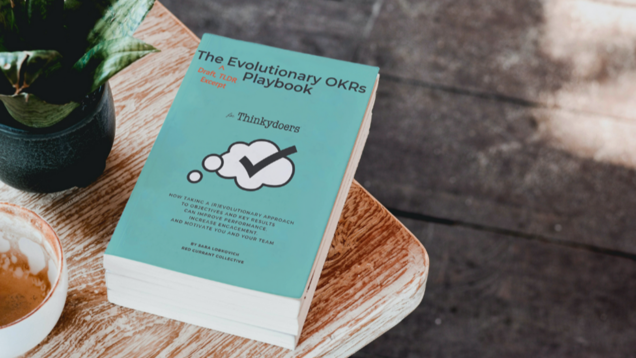A turquoise book cover with the title