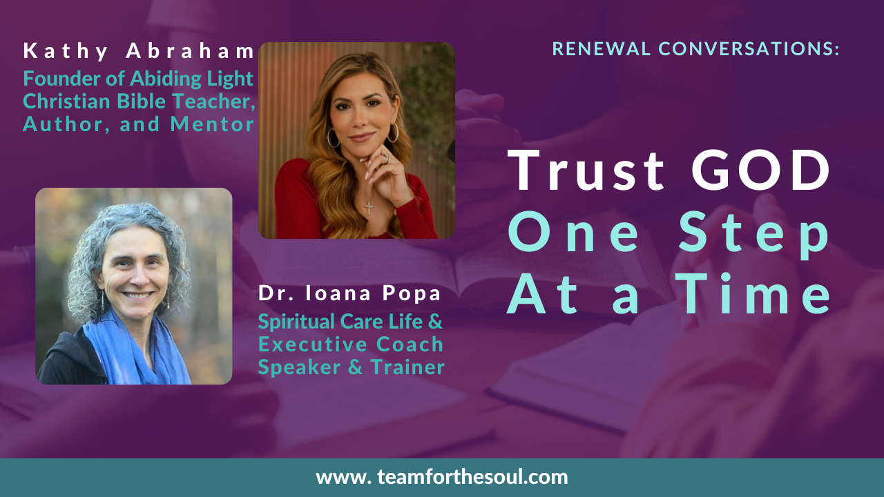 Trust GOD One Step at a Time