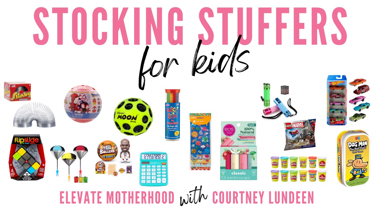 stocking stuffer ideas for kids 2025 - slinky, moon ball, hot wheels