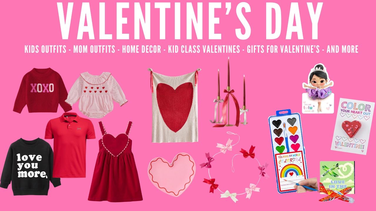 valentine's day decor and outfits 2026 kids class valentines valentine's gifts for kids