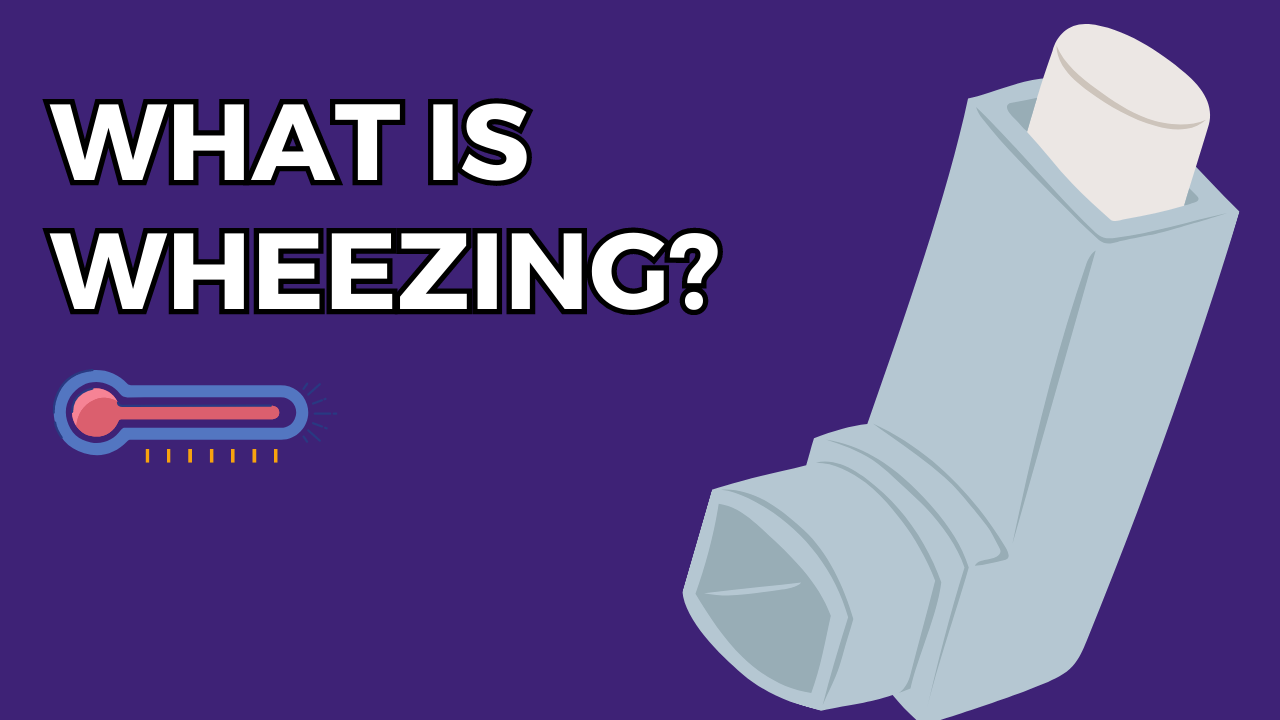 What is wheezing and is it an indicator of asthma?