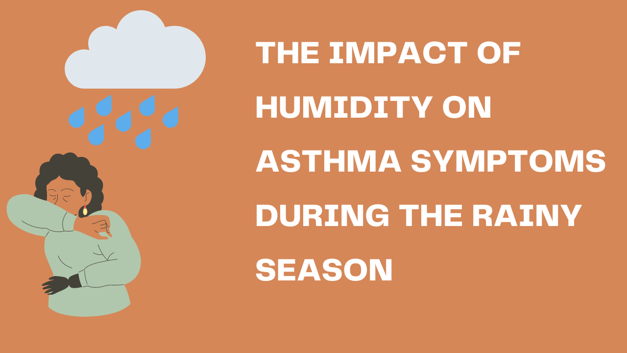 The impact of humidity on asthma symptoms during the rainy season. 