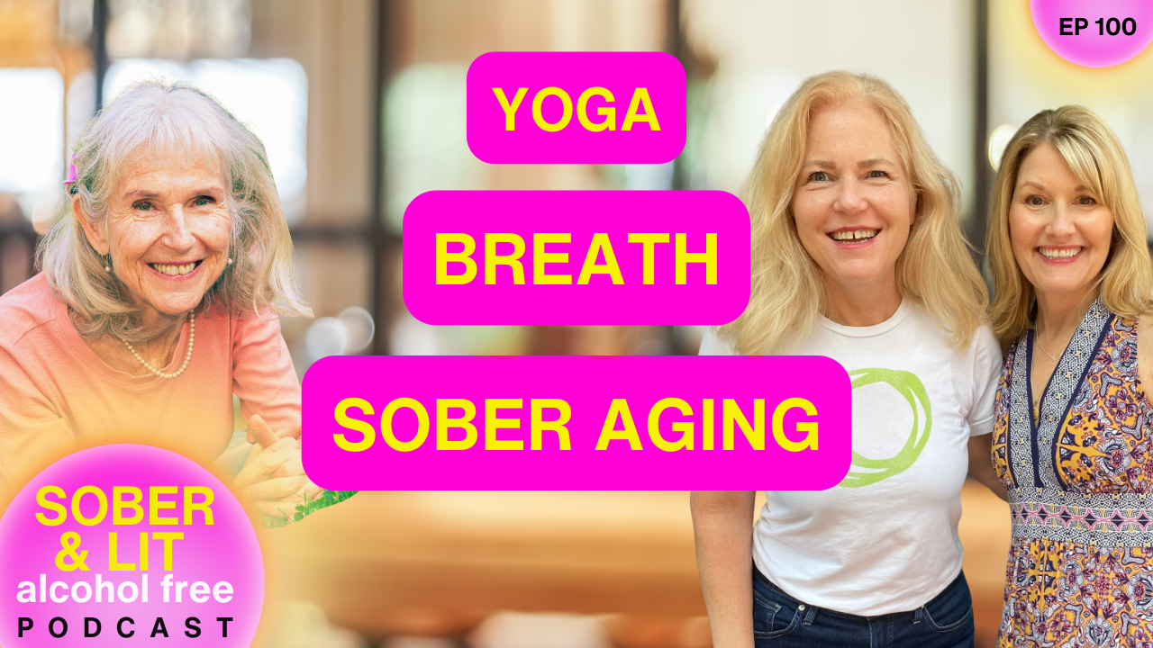 Coach Ruby Williams interview with Patricia Becker about Yoga, Breath, and Sober Aging