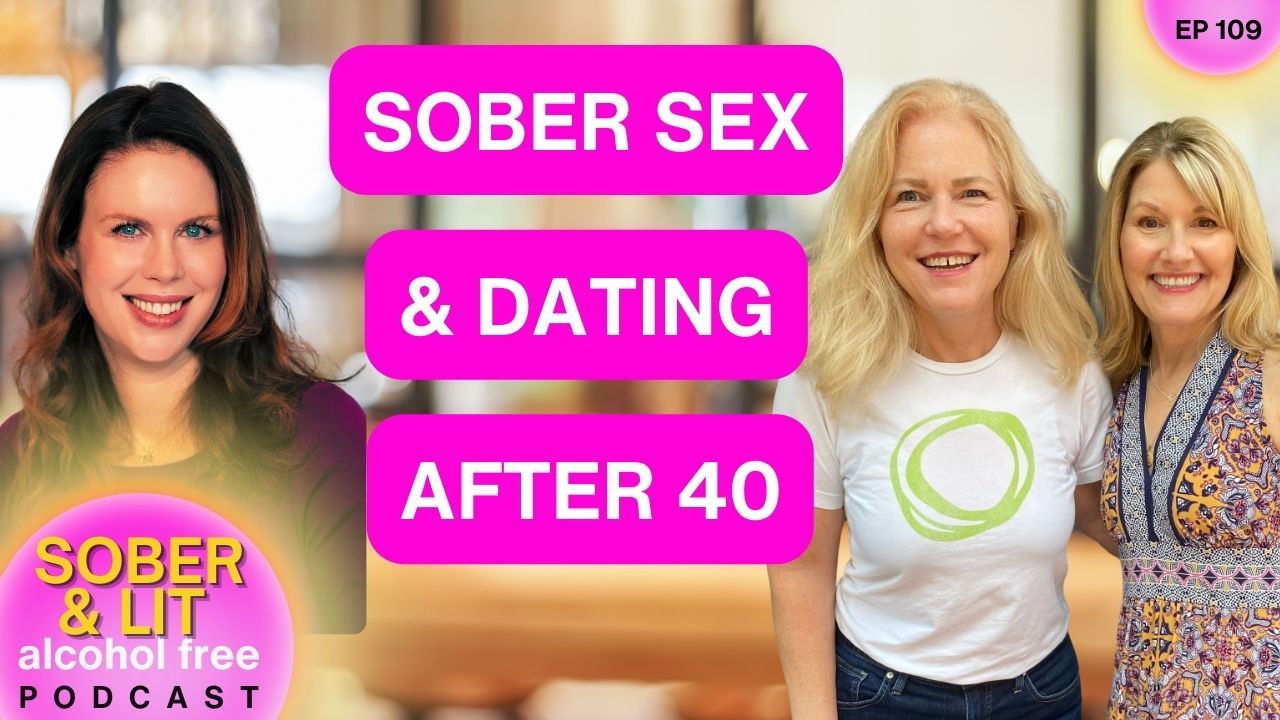 Coach Ruby Williams with Coach Susan Larkin discuss Sober Sex and Dating with Lily Shanks