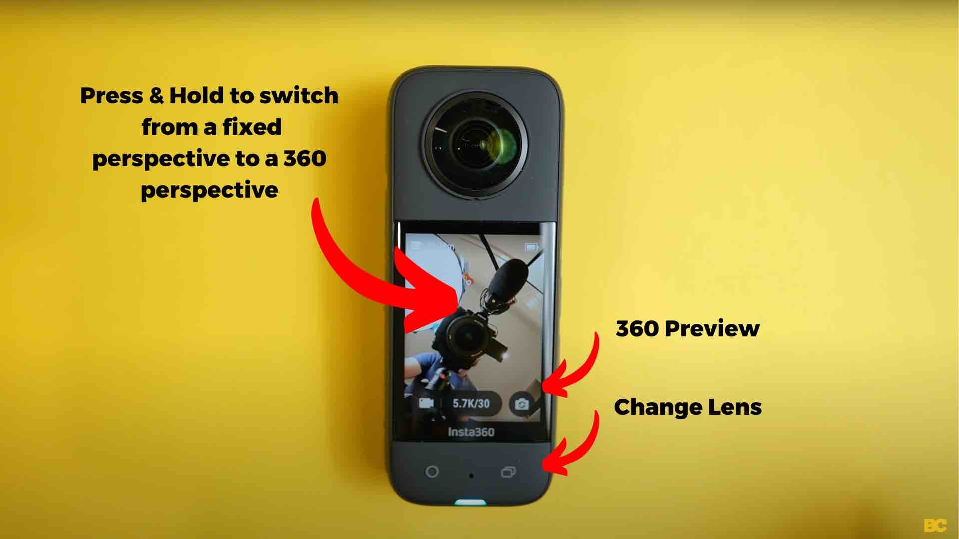 The Insta360 X3 includes a bigger screen, pre-recording, and “me mode” -  The Verge