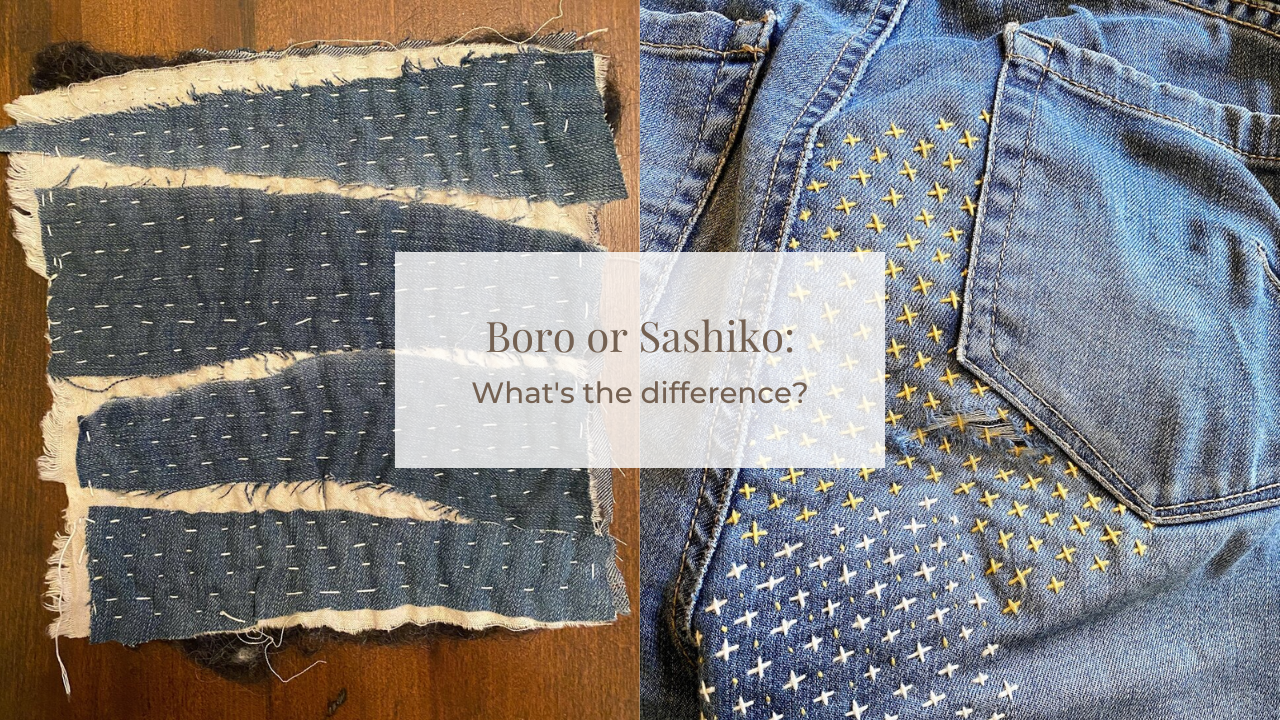 Pocket Guide to Sashiko and Boro Stitching