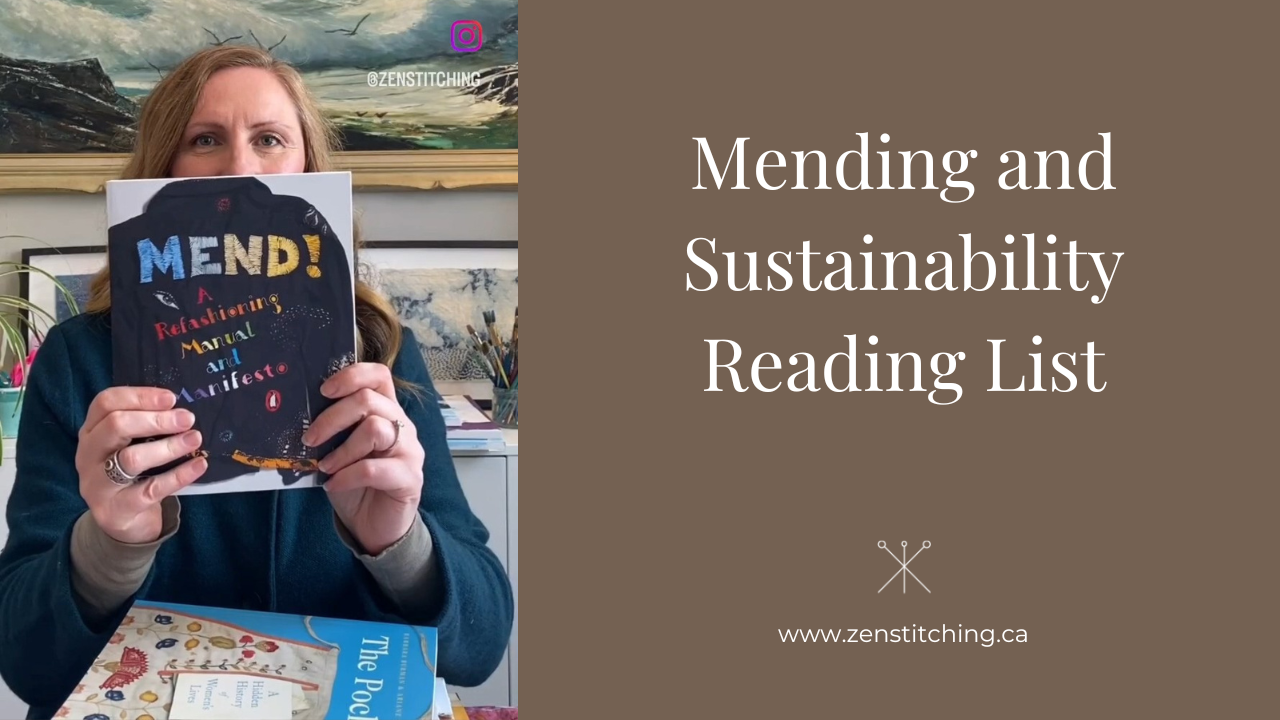 Mending and Sustainability Reading list