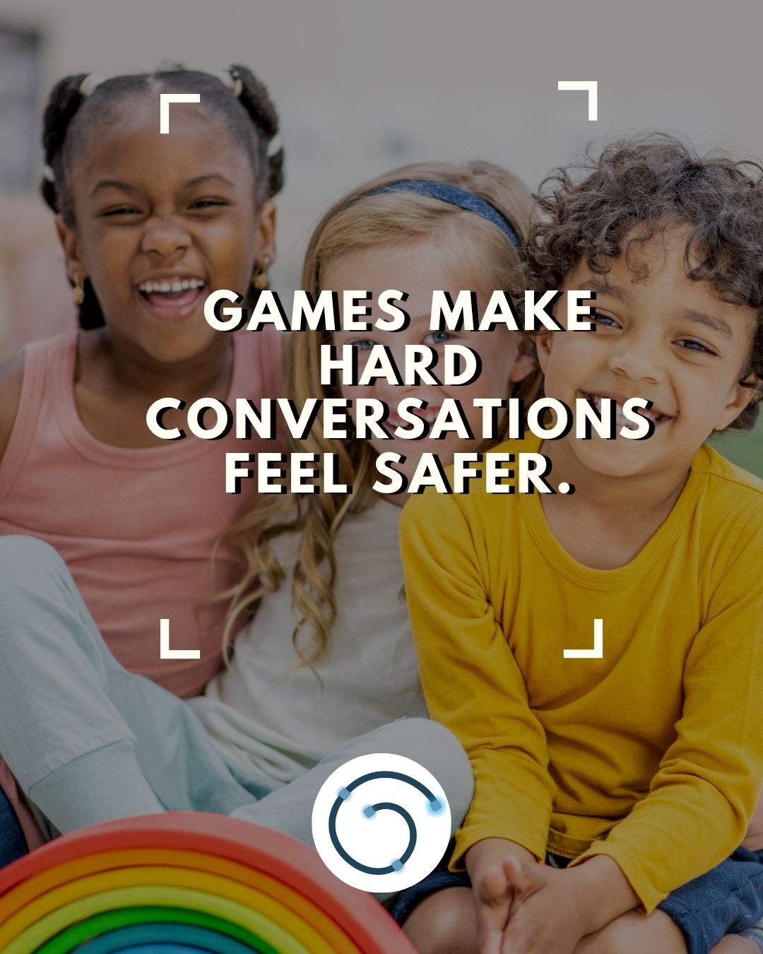 Games make hard conversations feel safer