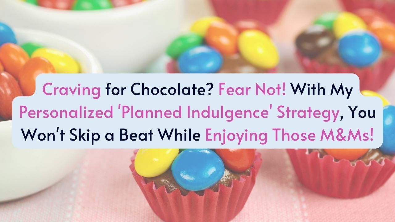 Delicious Cupcake with M&M Topping