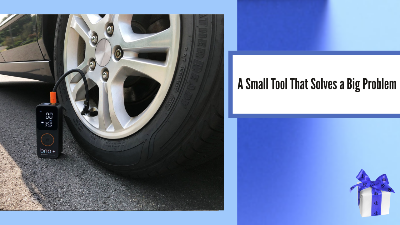 Digital tire inflator air pump for vehicles and travel preparedness