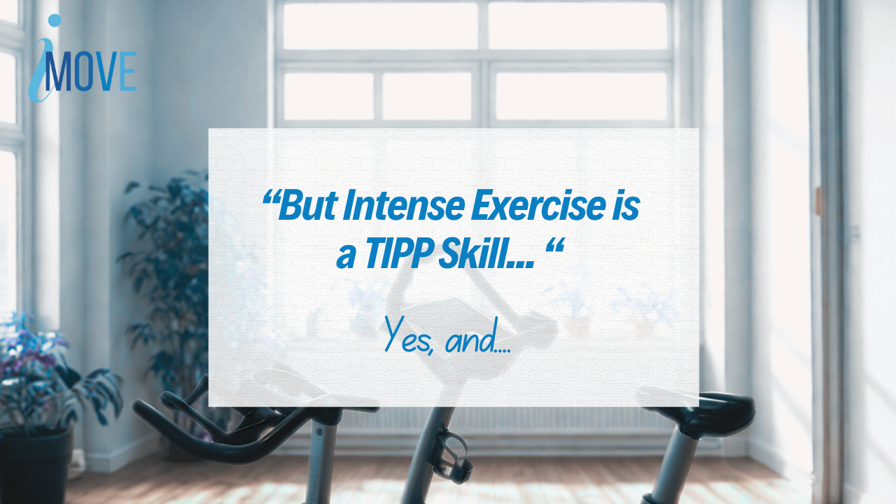 Intense exercise as coping skill in ED recovery