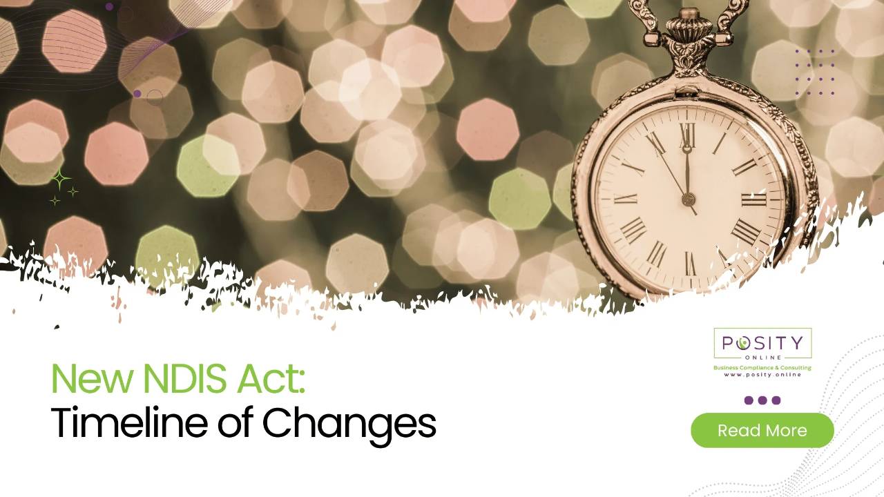 Blog thumbnail highlighting New NDIS Act: Timeline of Key Changes and Updates.