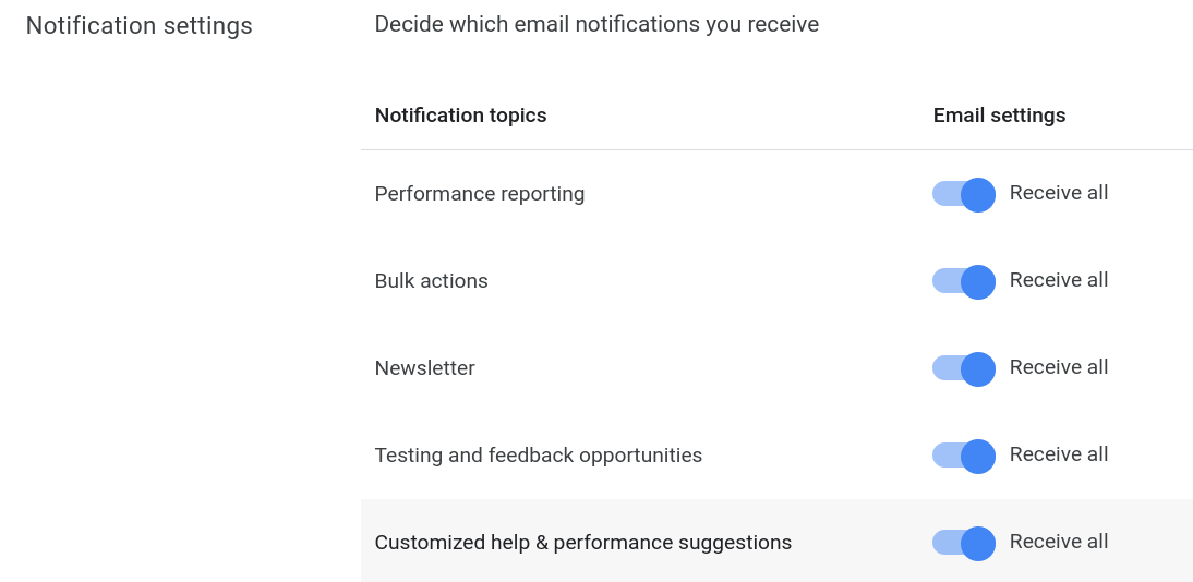 auto apply recommendations screenshot