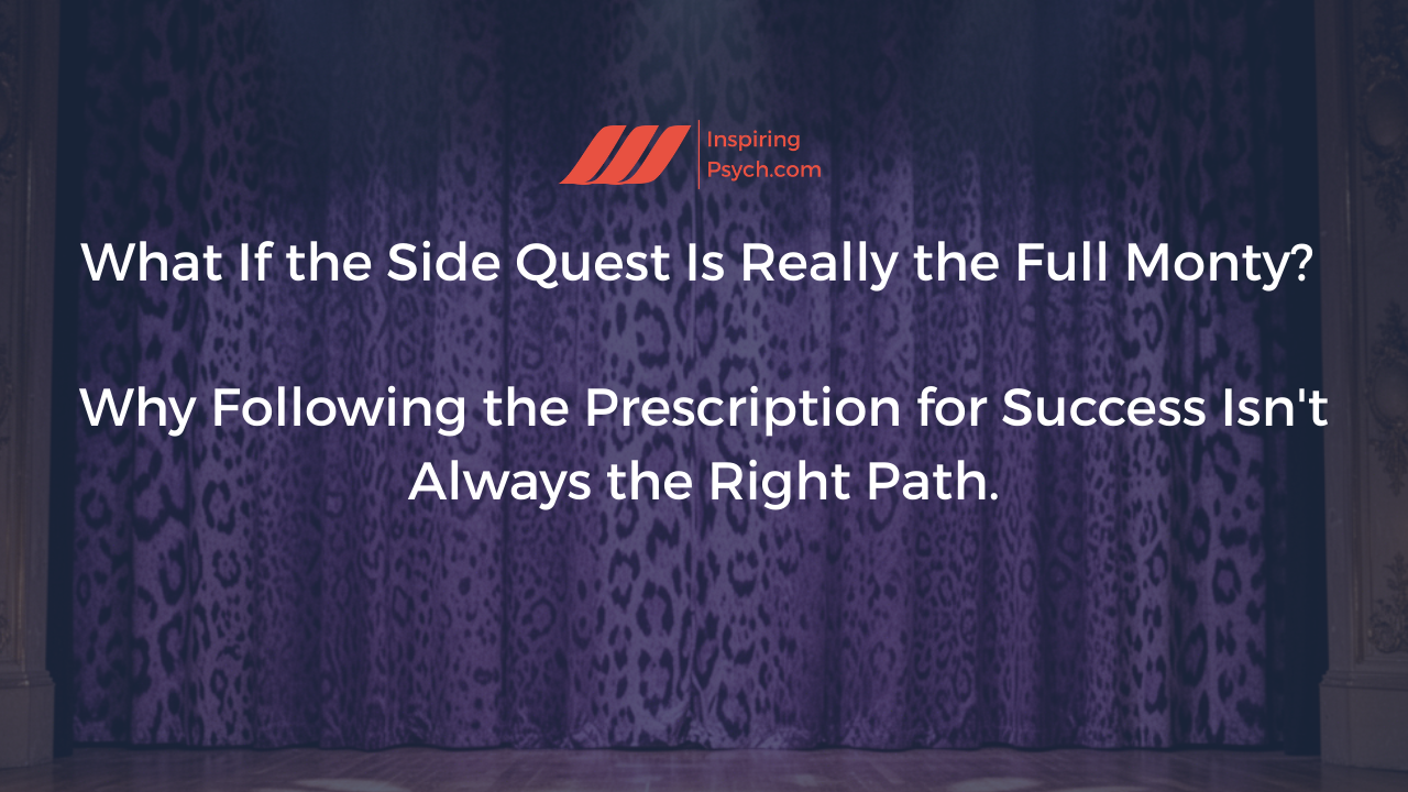 A theatre stage with spotlight, representing the idea of stepping into the spotlight with your full practice identity rather than following prescribed business advice