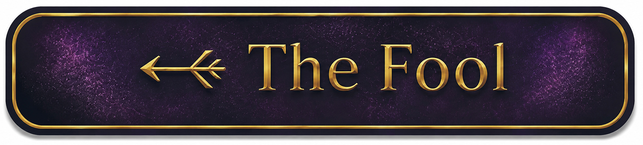 The Fool. This button links to The Fool Tarot card meaning article.