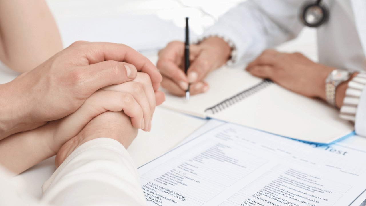 IVF consultation and preparation before a first fertility treatment cycle