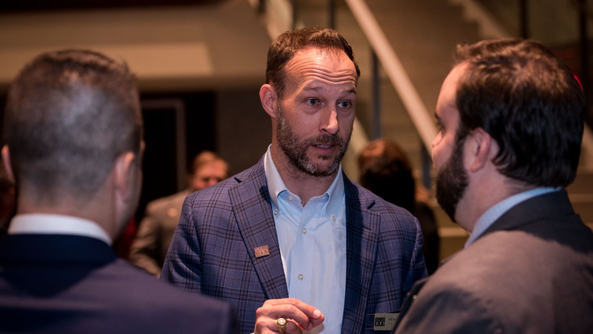 Jeff Schiefelbein at a networking event