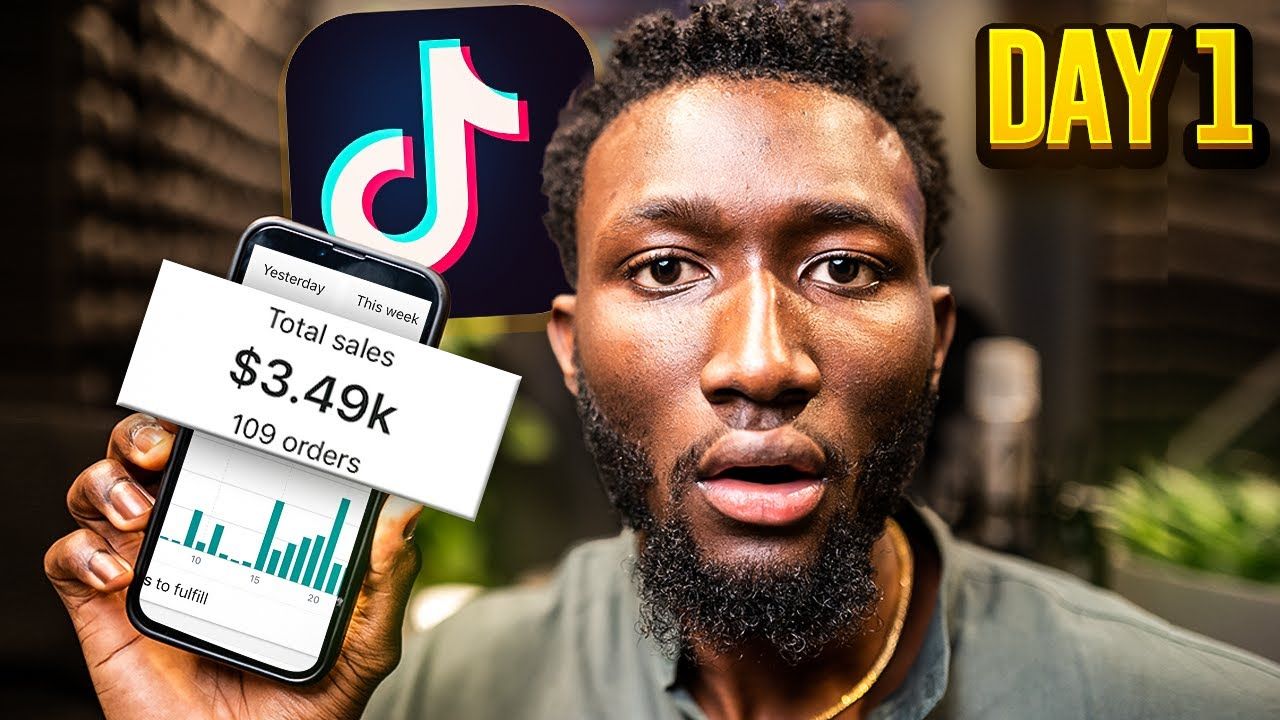 I tried tiktok dropshipping for 24 hours 