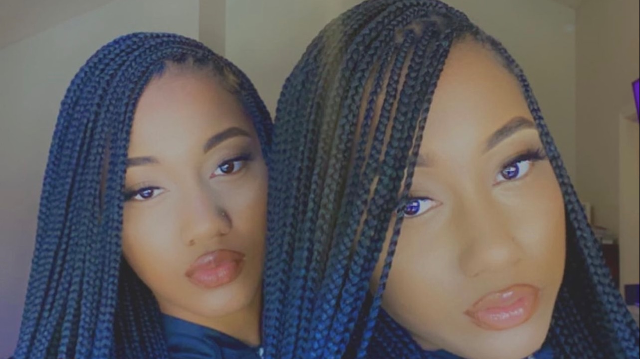 Meet Jade and Jala, Atlanta's Favorite TWIN Braiders.. Known For Their