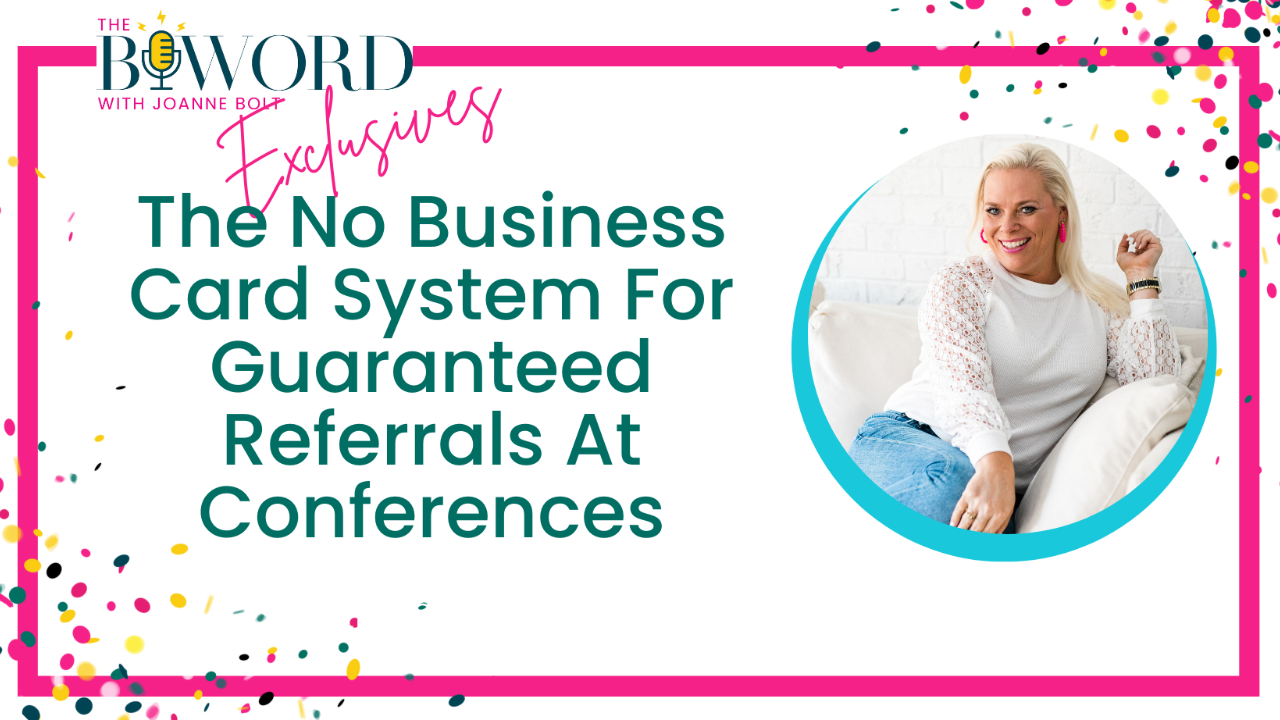 How To Generate Massive Referrals By Attending Conferences