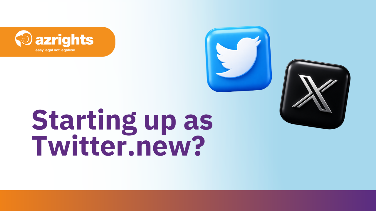 Starting up as Twitter.new? 