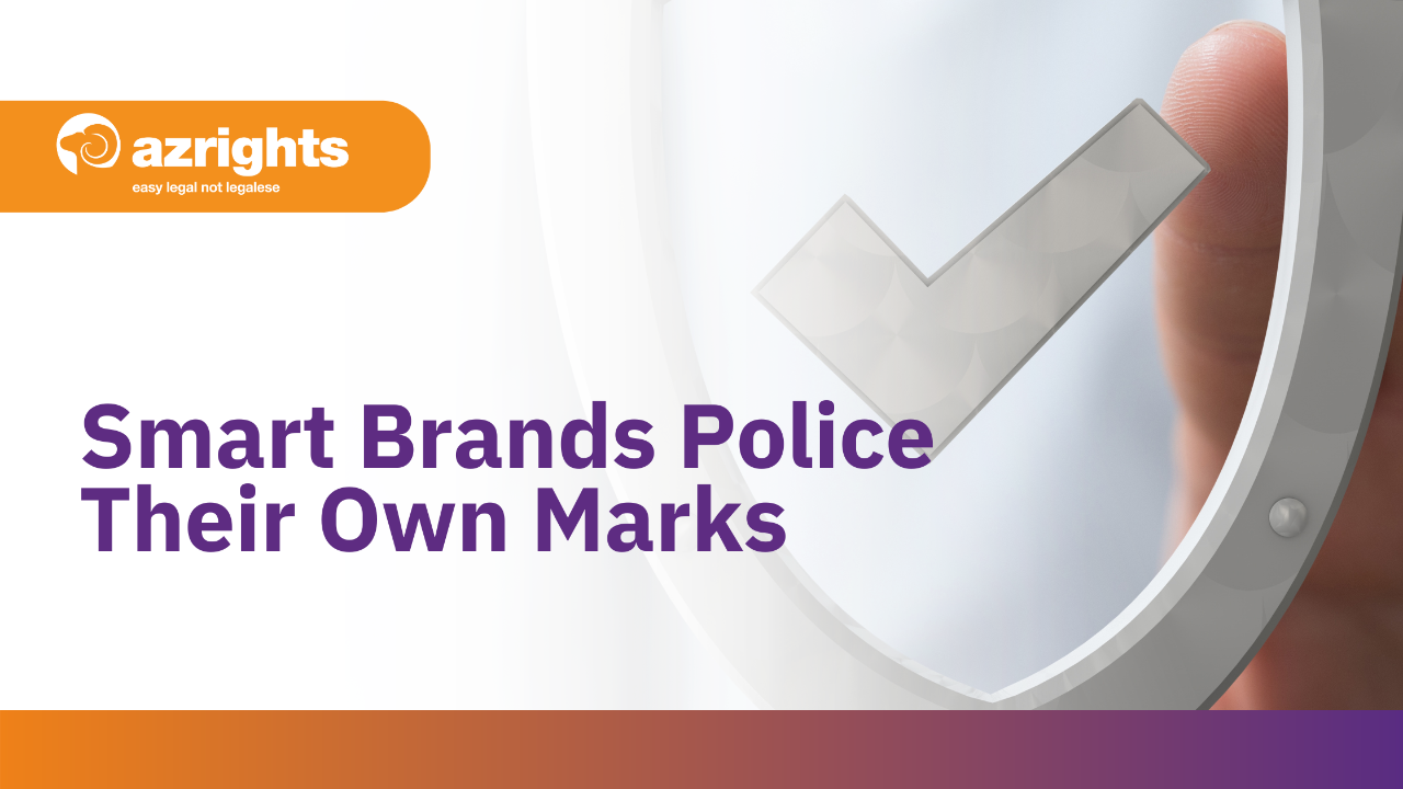 Smart Brands Police Their Own Marks