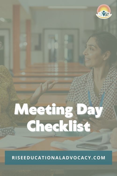 Meeting Day Cheklist Free Guide