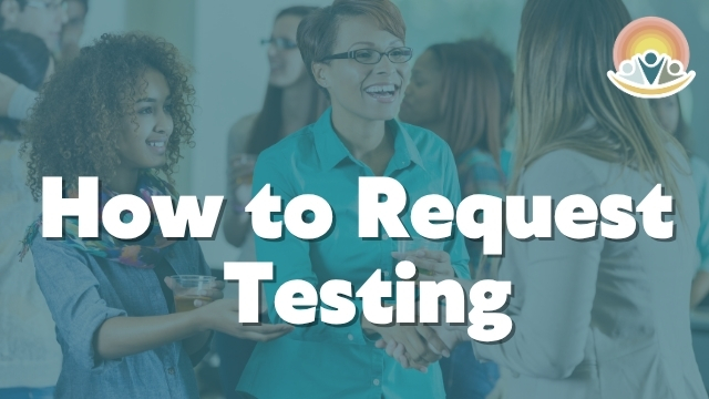 How to Request IEP Testing Online Course