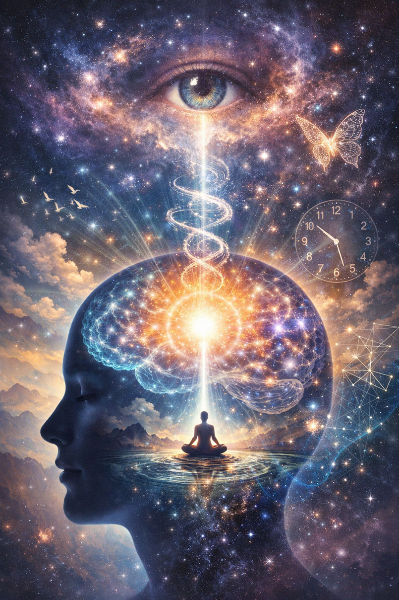 Spiritual practice and the Amrita Nadi