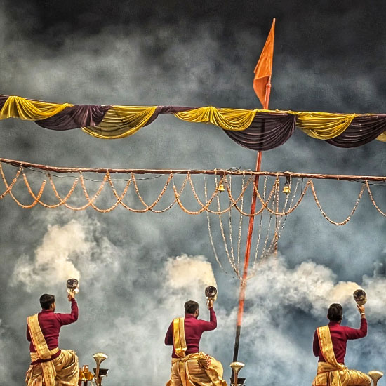 Cremation Ritual at Varanasi, India