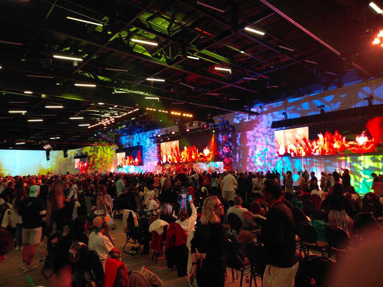 A week long experience where you meditate daily