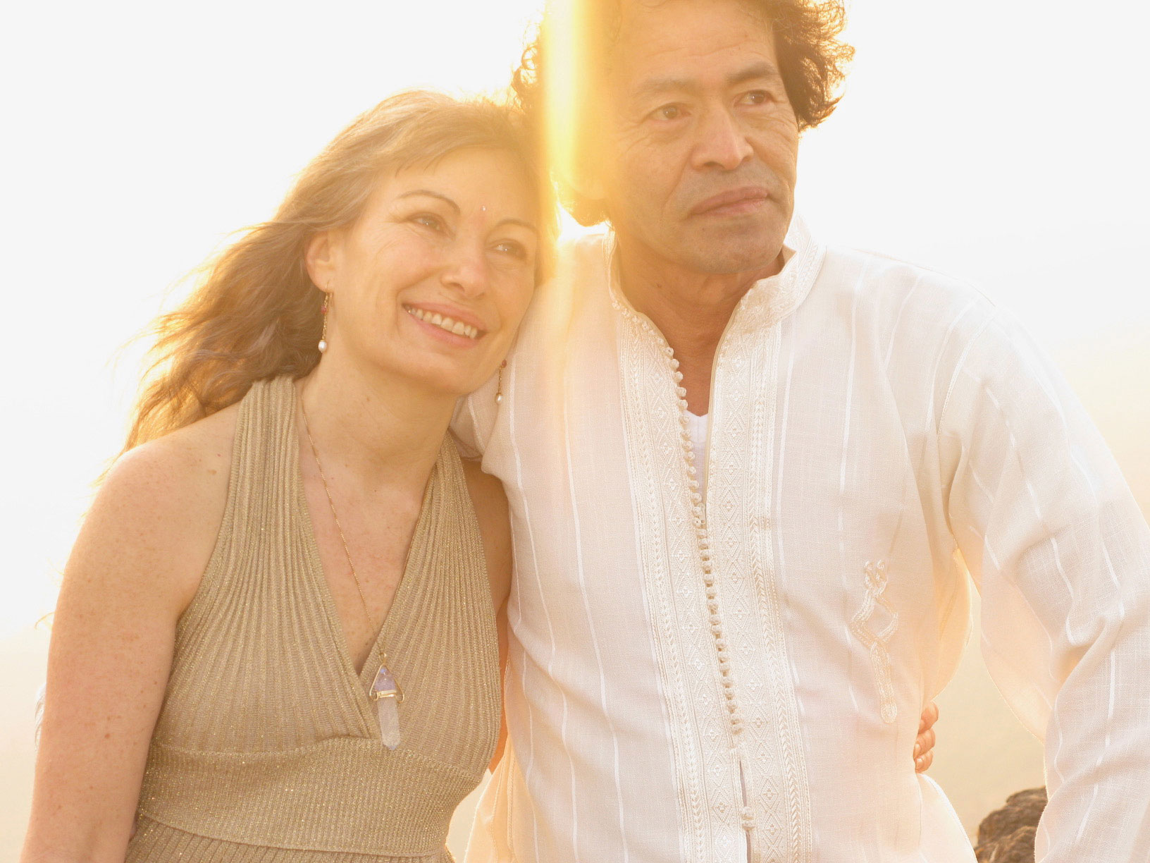 Uetzusan and Ma Ananda Sarita