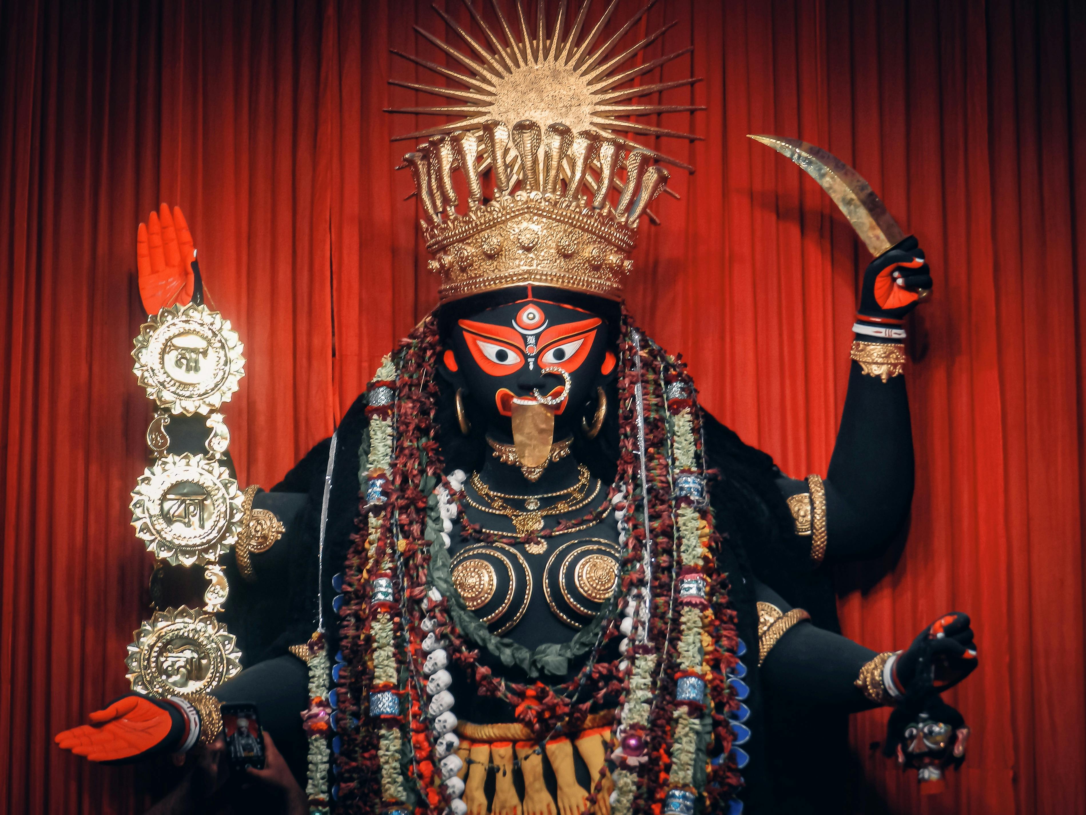 Kali Hindu Goddess Symbolism In The Shadow Of Kali Fear
