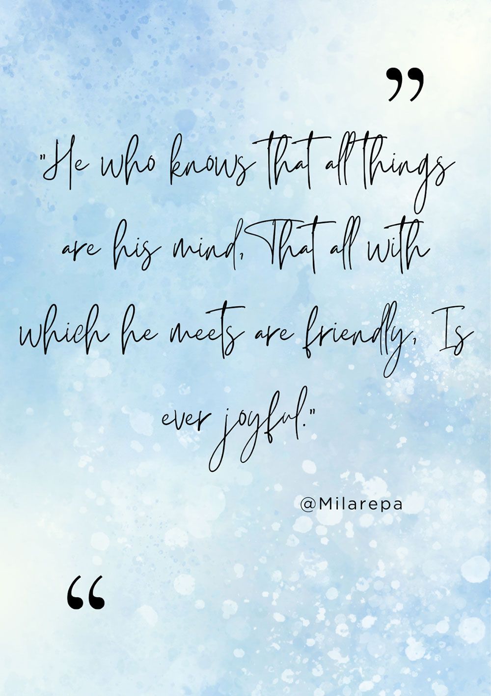 Quotes on spirituality by Milarepa