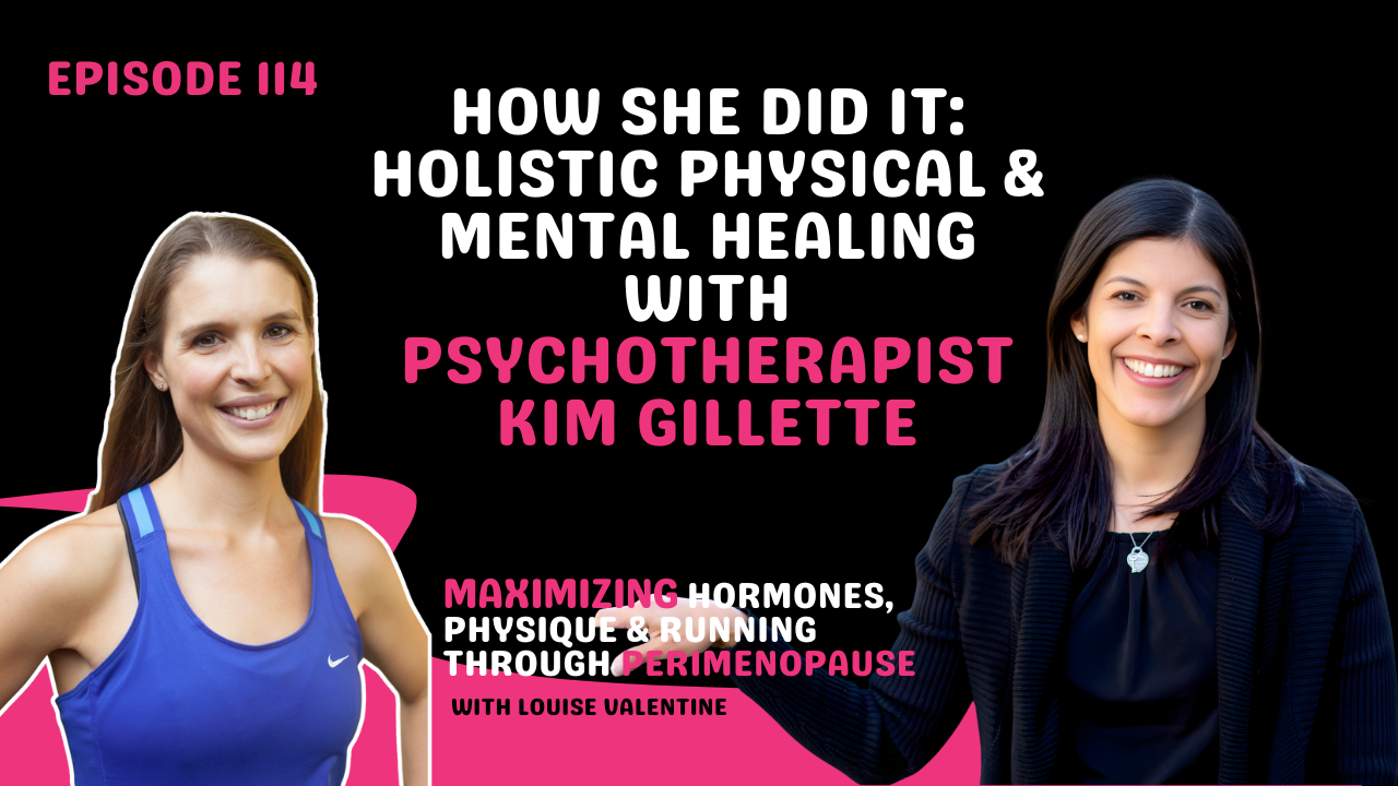 A perimenopausal runner overcomes chronic running injuries, pain, burnout, autoimmunity, prediabetes and unlocks her mental and physical health potential.