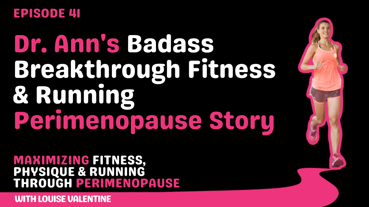 the world leading results of Breaking Through Wellness for female runners in perimenopause 