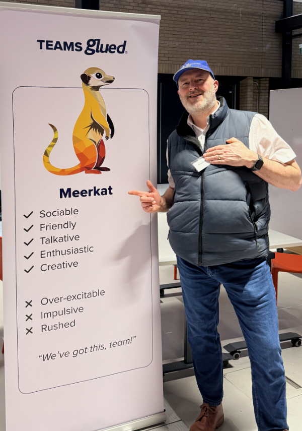 Meerkat personality style in negotiation &ndash; sociable, enthusiastic and creative traits explained on banner