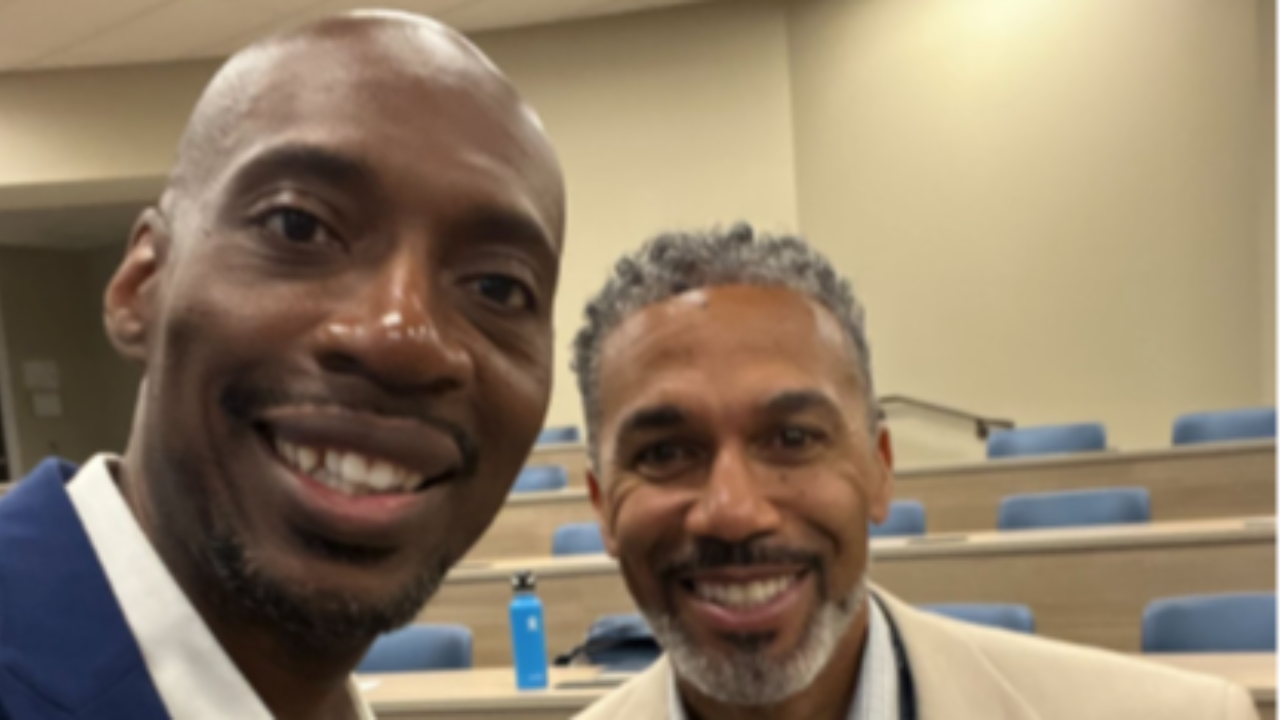 Steve Bollar with Dwight Carter, a Within Our Ranks participant