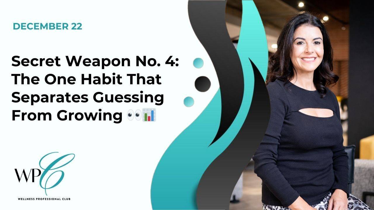 Secret Weapon No. 4: The One Habit That Separates Guessing From Growing 👀📊