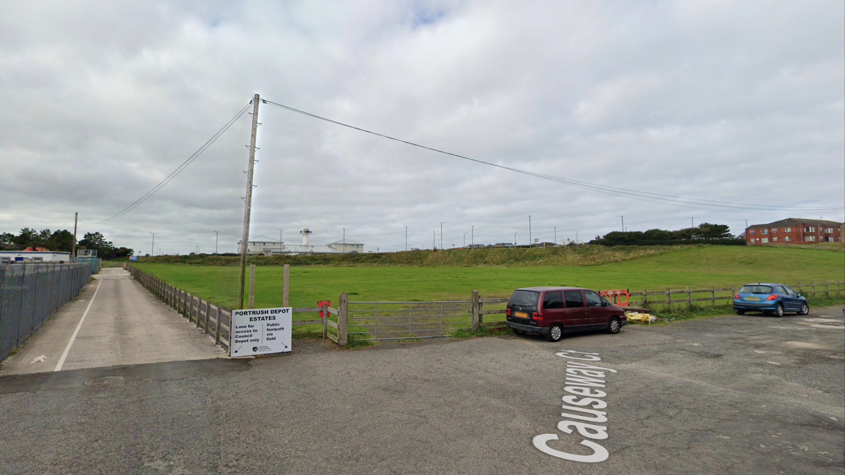 Seasonal Motorhome Site At The Bowl In Portrush