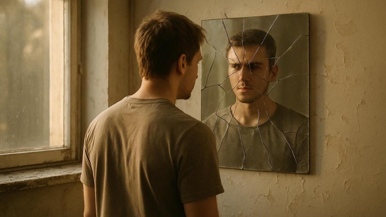 Jezelf niet herkennen in de spiegel